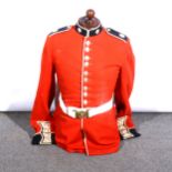 Coldstream Guards, red tunic with belt.