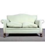 A traditional two-seater settee, ...