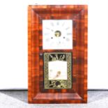 American rosewood cased shelf clock, Jerome & Co