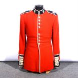 Irish Guards red tunic with pouch.