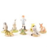 Three Royal Doulton 'The Winnie-the-Pooh Collection' figures, all boxed.