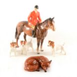 A Beswick Equestrian model of a Huntsman, ...