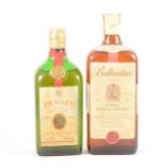 DEWAR'S ANCESTOR and BALLANTINE'S FINEST, both 1970s bottlings
