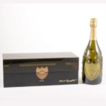 Dom Pérignon, 1998 vintage champagne, "A Bottle Named Desire", a Karl Lagerfeld limited edition.