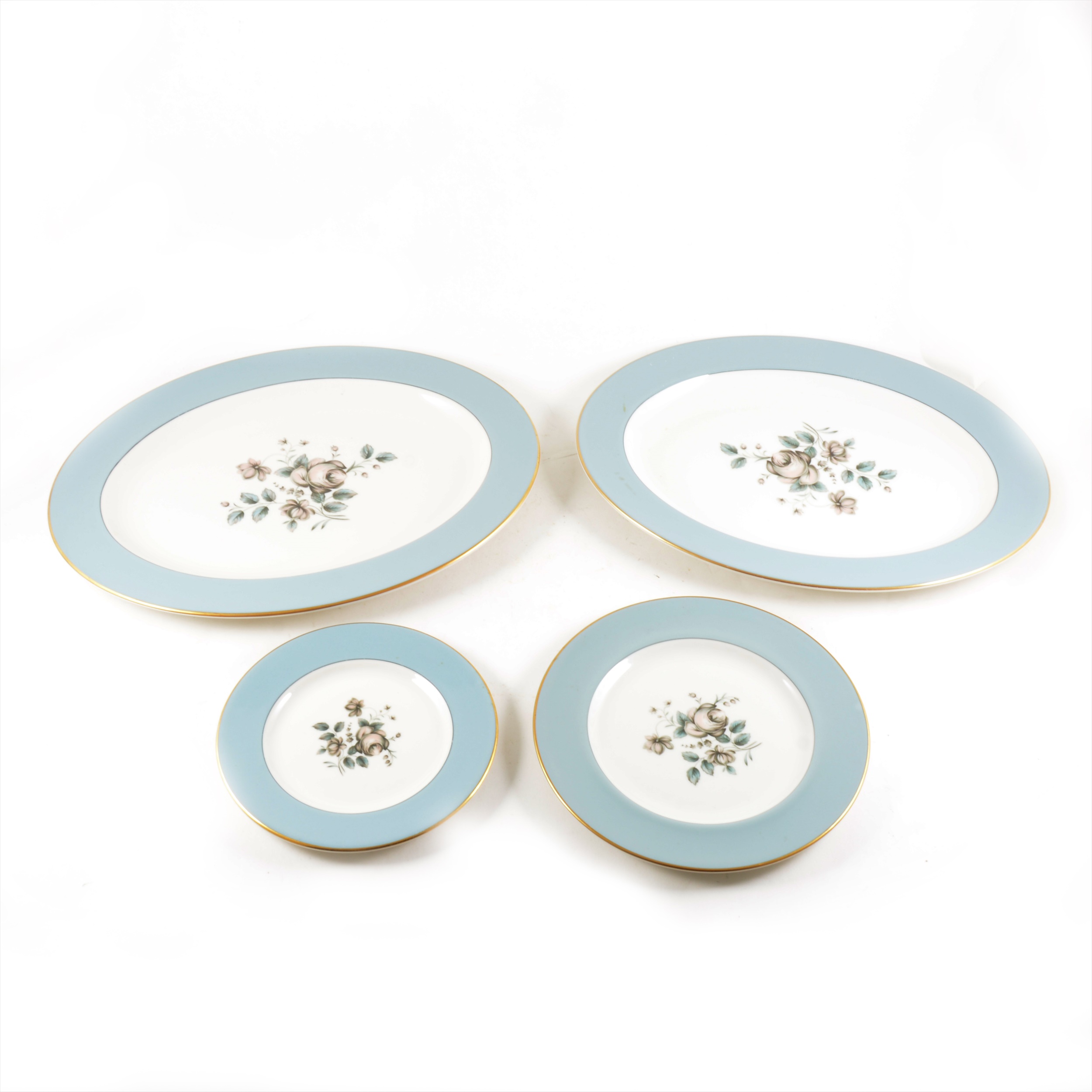 A Royal Doulton dinner service, Rose Elegans pattern