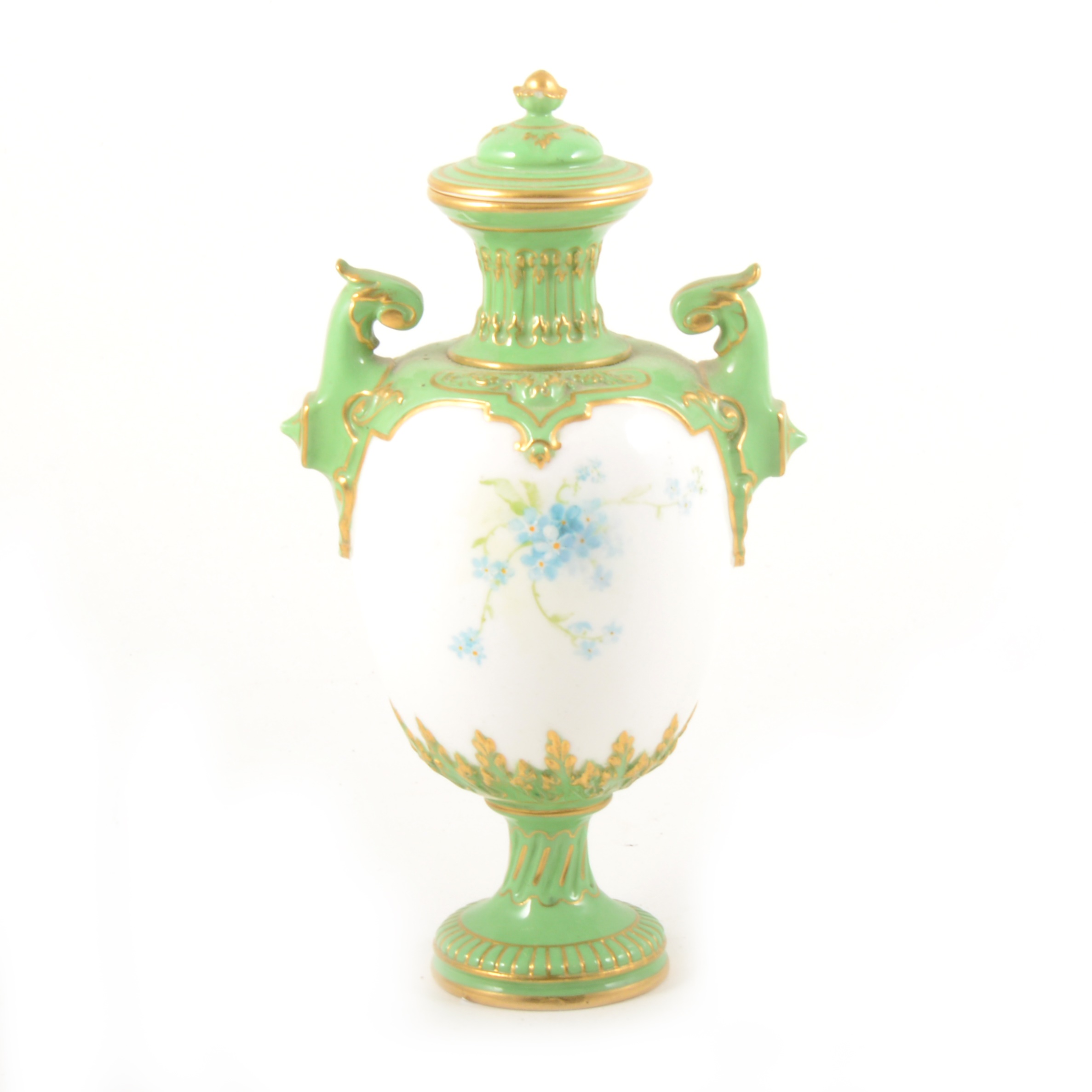 A Royal Worcester covered vase, probably 1903, ... - Image 2 of 2