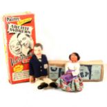 Peter Brough's Archie Andrews Ventriloquist doll by Palitoy, boxed, and a Pelham Puppet gypsy,