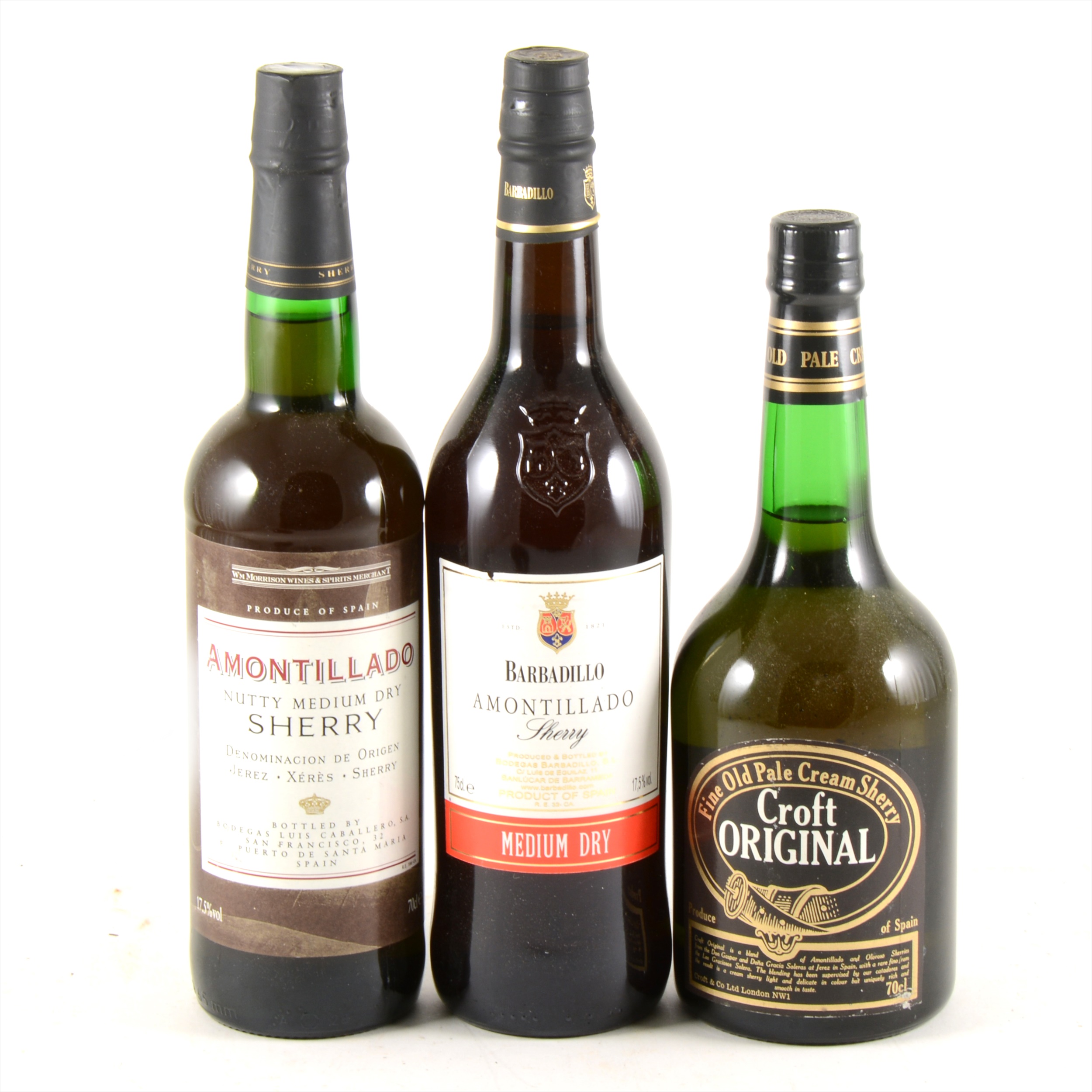 Nine bottle of various Sherry - Image 2 of 2