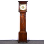 George III oak longcase clock by Smith of Newark