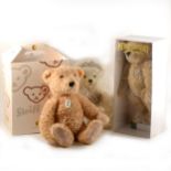 Merrythought 'England Football' bear, boxed, Steiff 'Elmar' boxed, and Hermann limited edition