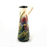 An 'Iris' design vase, by Rachel Bishop for Moorcroft Pottery, Moorcroft Collectors Club 1998.