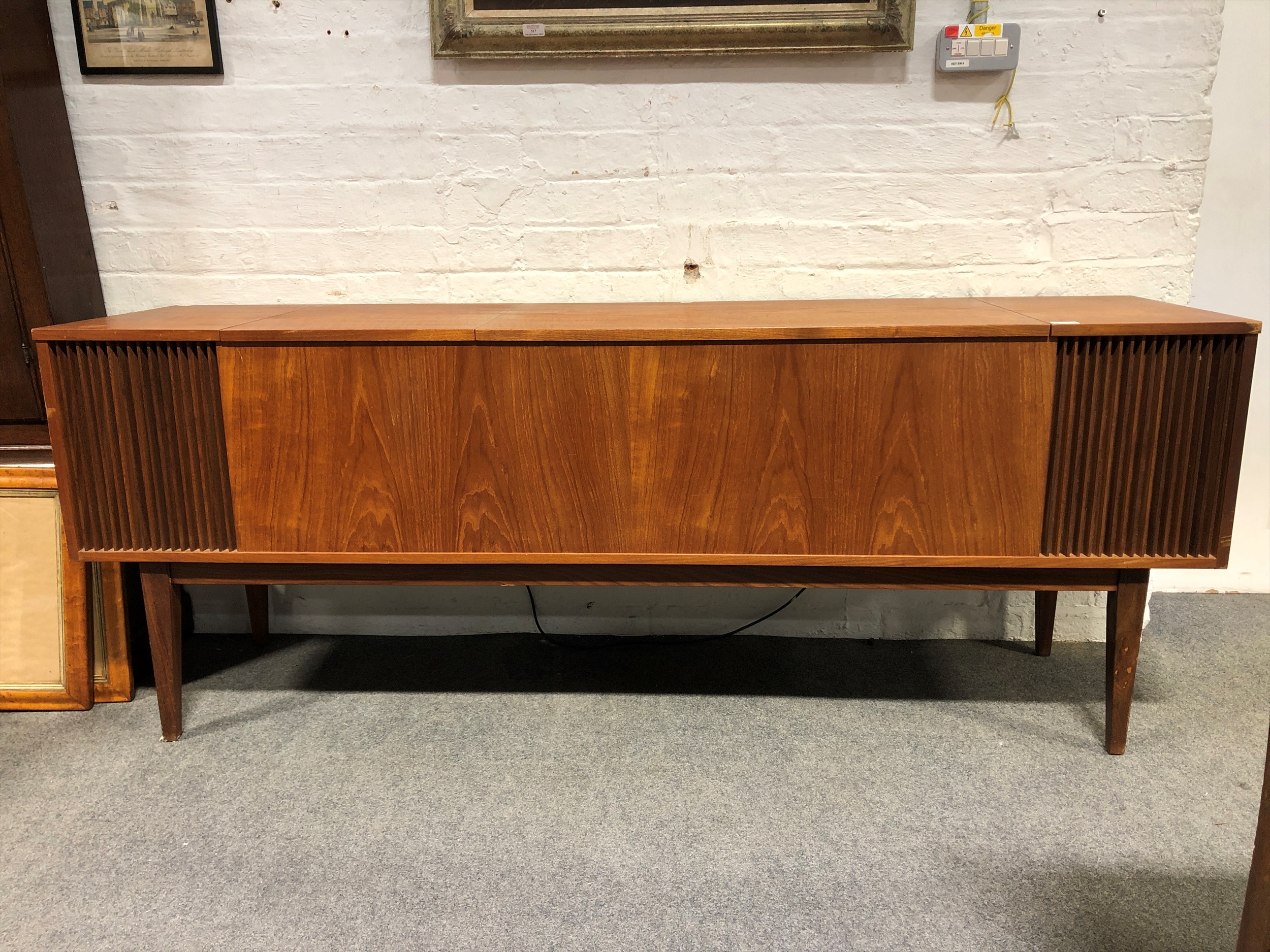 Dynatron teak radiogram, - Image 2 of 4