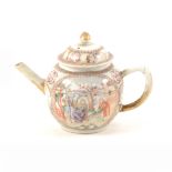 Chinese famille rose teapot,