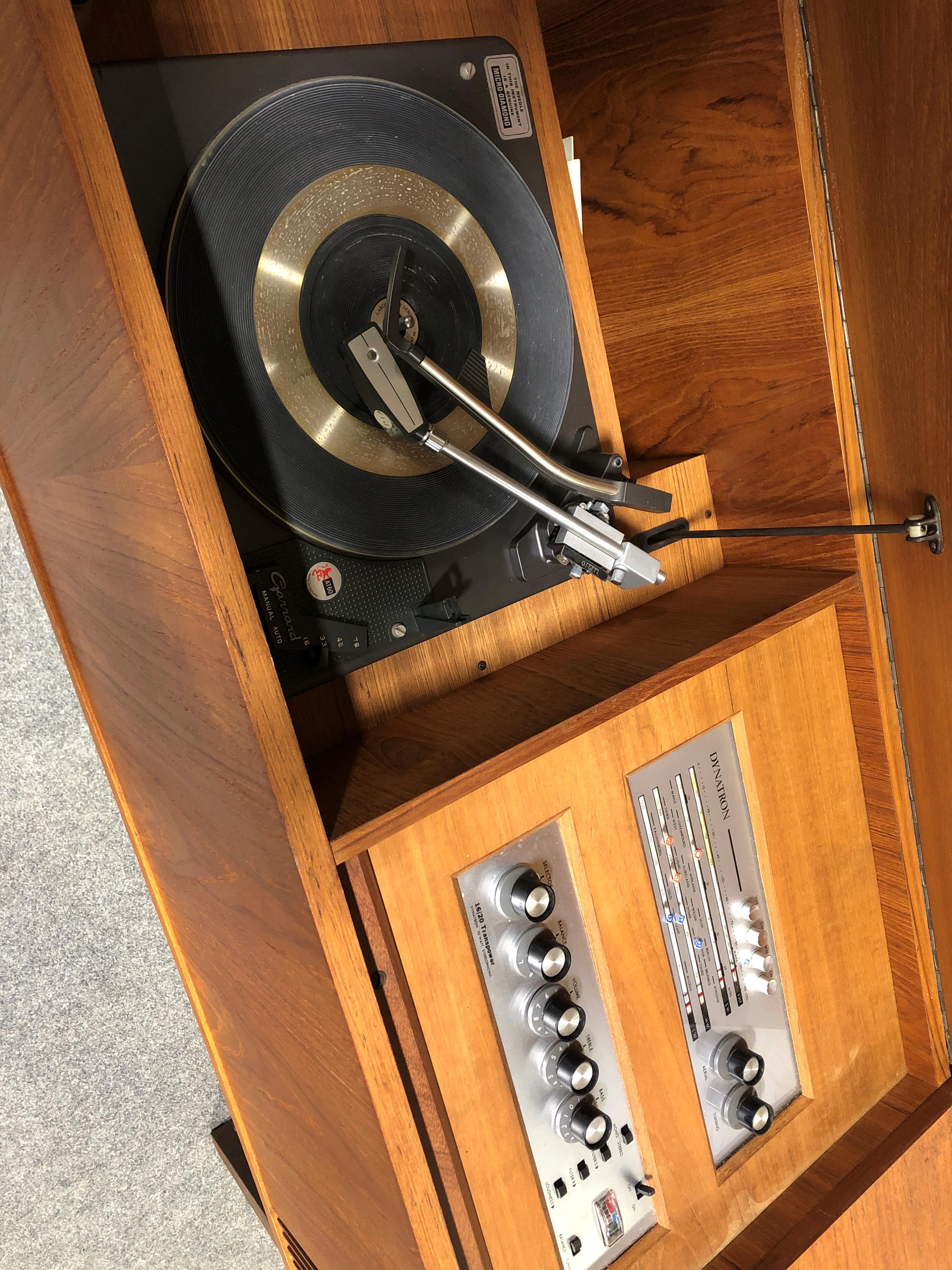 Dynatron teak radiogram, - Image 3 of 4