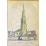 A Victorian hand-coloured lithograph,