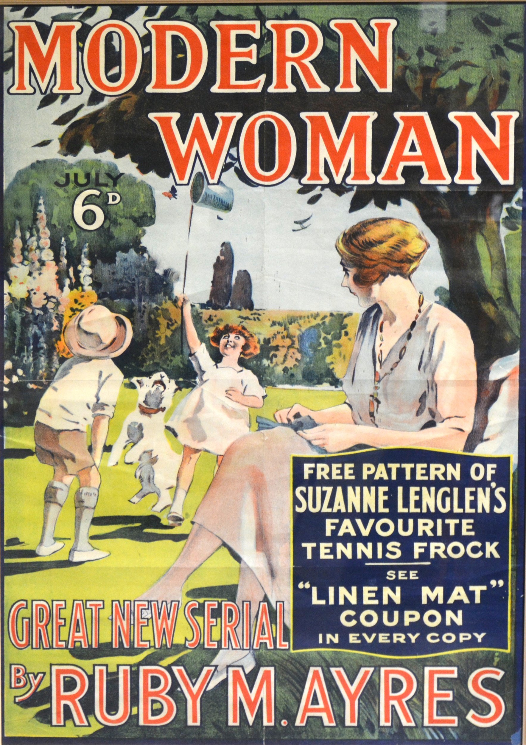 Framed poster, 'Modern Woman' magazine artwork - Image 2 of 2
