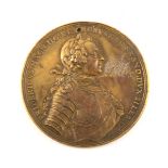 Prussian bronze medal, Frederick the Great, 'Battle of Prague', 1757