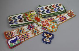 A small quantity of beadwork