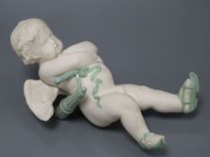 A Mintons parian cherub