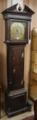 Boot of Sutton, no.434. An oak thirty hour longcase clock height 210cm approx.