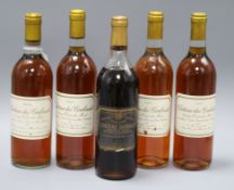 Chateau des Coulinats-St Croix du Mont, 1970, 75cl (1), 1983, (3) and Chateau Guiraud-GC