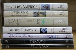 A quantity of reference books relating to Antique Jewellery and Objects of Vertu