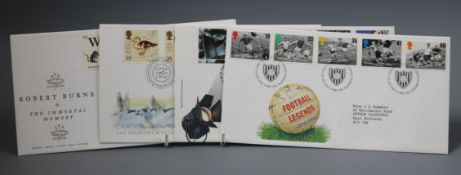 A quantity of First day covers