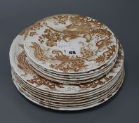 A group of Royal Crown Derby plates