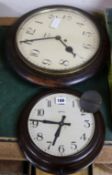 Two Smiths wall timepieces