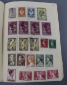 Four stockbooks of UK and world stamps, Victoria and later including seahorses