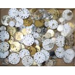 A large quantity of assorted pocket and wrist watch movements.