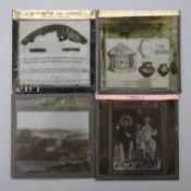 A collection of magic lantern slides