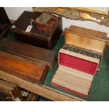 A large quantity of lantern slides and stereoscopic slides