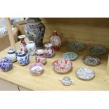 A quantity of Oriental ceramics