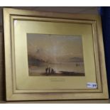 Thomas Miles Richardson, watercolour, The Drachenfels on The Rhine 1843, 22 x 31cm