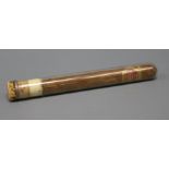 A Winston Churchill la Corona cigar in glazed case given to Donald Rose of Donald Rose Ltd