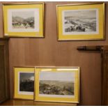 After William Simpson. A set of 4 coloured lithographs of Crimean War scenes, by Day & Son, pub.