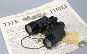 A pair of Lieberman & Gortz binoculars: Col. John Hunt leader of the 1953 British Everest
