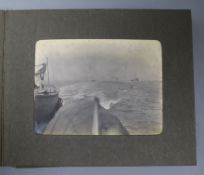 Two WWI military photograph albums
