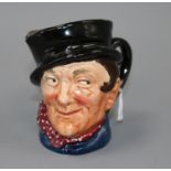 A Royal Doulton Sam Weller small character jug, A mark (1939-1955) and number 4, possibly a