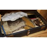 A quantity of Canadian Arctic parka's, sealskin boots, dolls, kayak, etc.