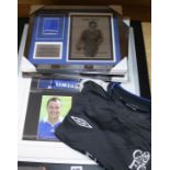 John Terry, Chelsea and England footballer signed replica Chelsea away shirt and five signed