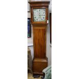 Davey of Lewes. An early 19th century thirty hour mahogany longcase clock H.203cm