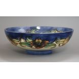 A Moorcroft Orchid pattern bowl