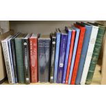 A quantity of reference books relating to ceramics and pottery including Swansea Porcelain, Welsh