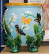 A Minton style jardiniere