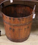 A Chinese bucket W.51cm