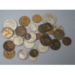 A group of coins