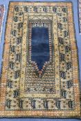 A North West Persian prayer rug 174 x 106cm