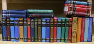 A quantity of books by The Folio Society, mainly by Anthony Trollope, Don't Look Now and Other